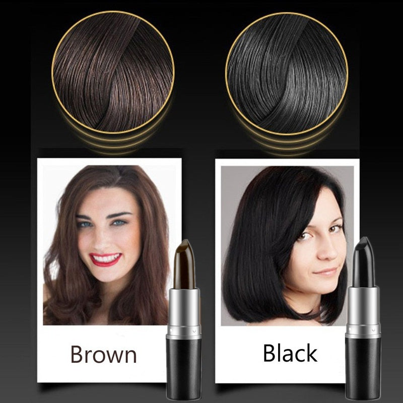 4pcs Set - Quick-Apply Hair Color Pen for Gray Coverage - Long-Lasting, Mess-Free & Vibrant - Portable, Travel-Friendly, Instant Results