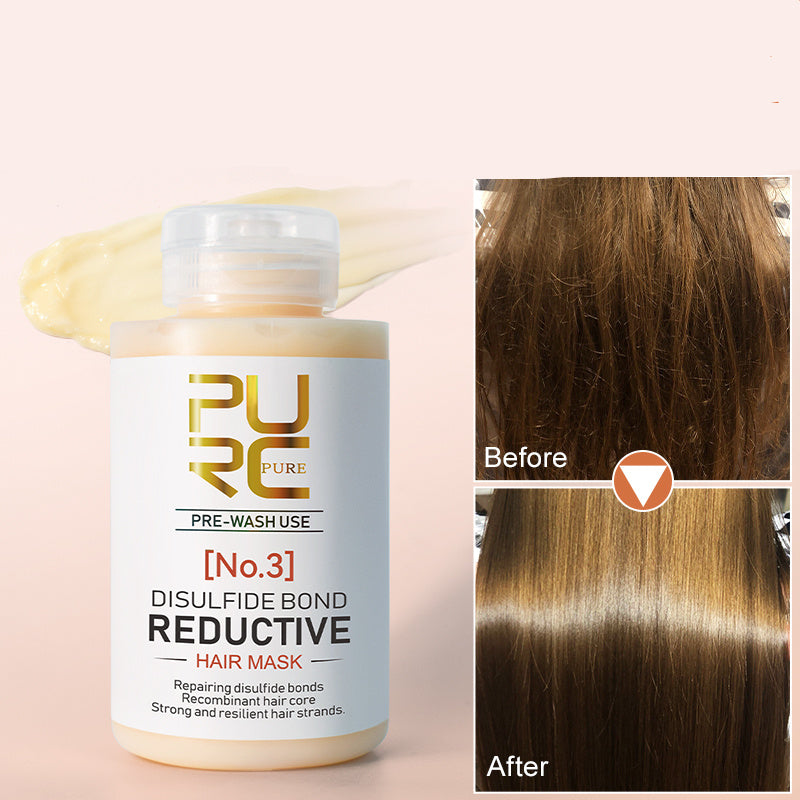 3.38oz Disulfide Bond Reductive Hair Mask, Repairs Damaged Hair, Straightening Smoothing Keratin Submissive Hair Mask Care Product