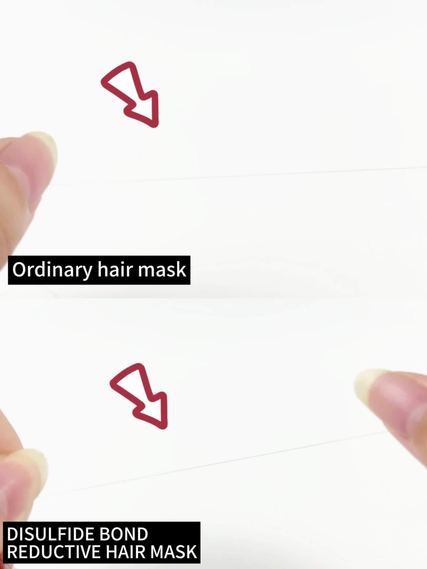 3.38oz Disulfide Bond Reductive Hair Mask, Repairs Damaged Hair, Straightening Smoothing Keratin Submissive Hair Mask Care Product