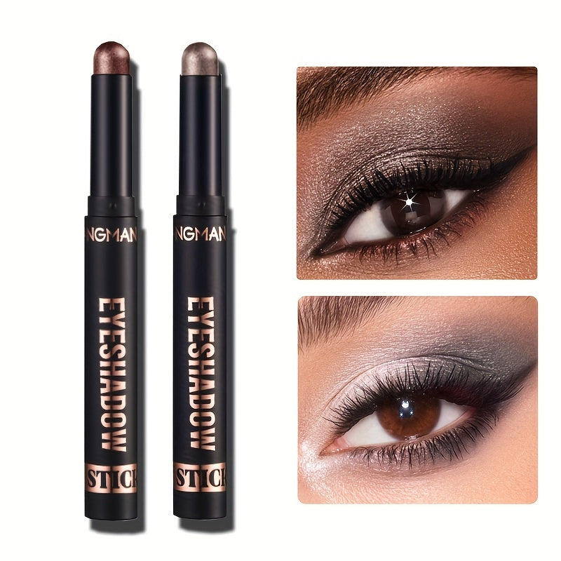 Shadow Pencil Pearlescent Lazy Eyeshadow Pearlescent Matte Natural Long-lasting Waterproof Eyeshadow Stick