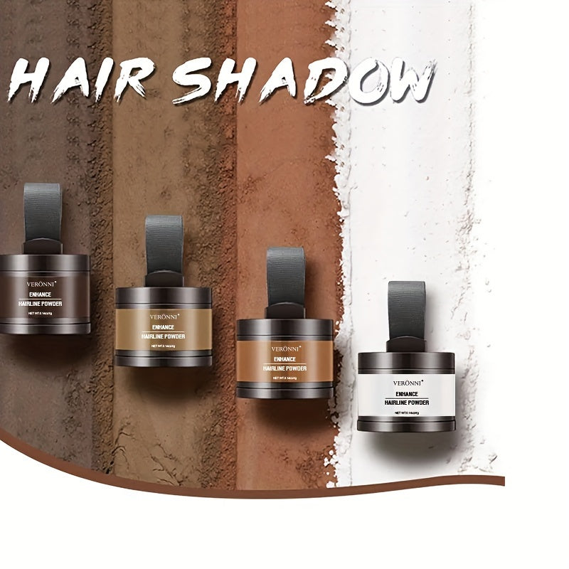 Hairline Shadow Powder, Stain-Proof, Instantly Conceal Hairline And Hair Root, Waterproof Hairline Powder Filler For Natural Look, with plant squalane