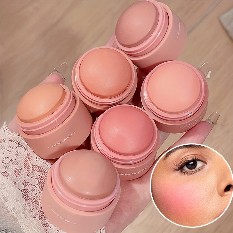 6-Shade Matte Blush Powder - Waterproof, Brightens All Skin Tones, Flawless Finish for a Radiant Look