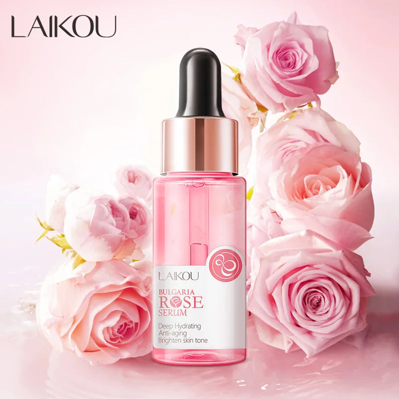 LAIKOU Blueberry Facial Serum Moisturing Skin Hydrating Repair Skin Improve Roughness Smoothing Hyaluronic Acid Skin Care