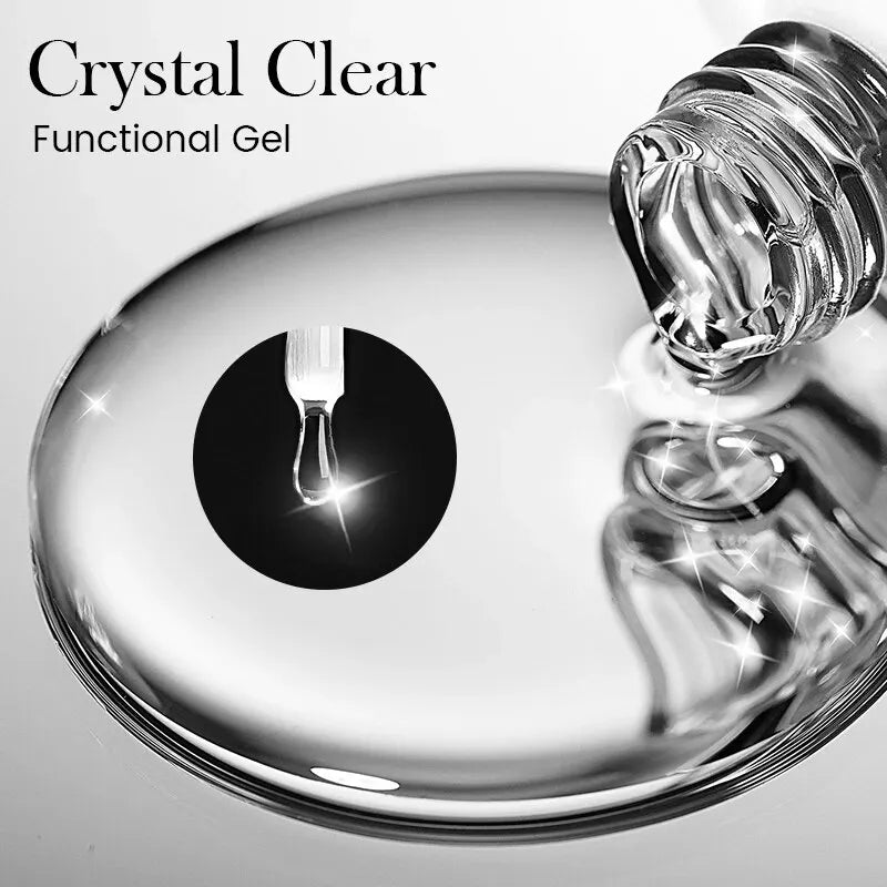 BORN PRETTY 3pcs Functional Gel Kit 10ml Base Gel Super Top Coat Acid-Free Primer for Semi Permanent UV Led Gel Varnish Soak Off