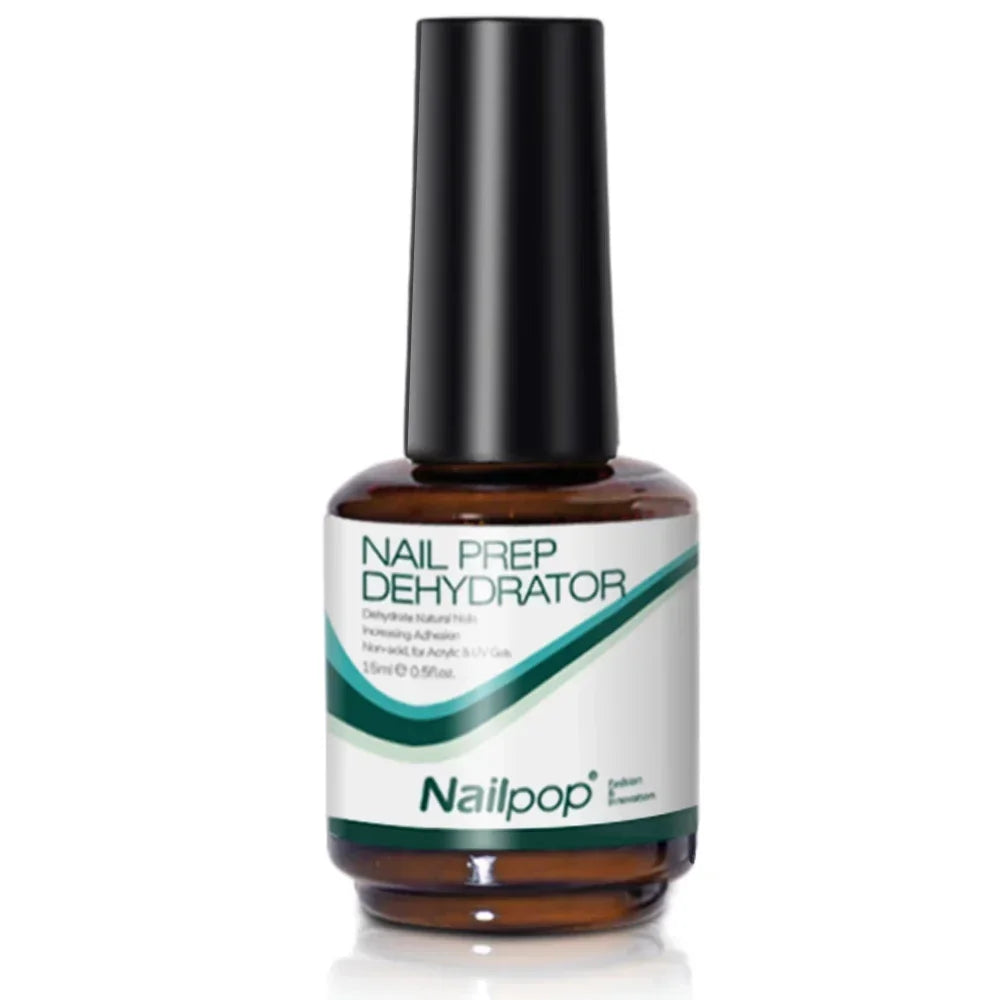 Nail Dehydrator and Primer Acid Free Natural Nail Prep Dehydrate Bond Primer Bonding Polish Soft Nails Tips Gel Nail Supplies