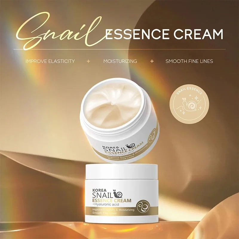LAIKOU Snail Face Cream Anti-aging Moisturizer Reduce Wrinkle Fine Lines Lifting Firming Nourish Repair Damaged Skin 25g