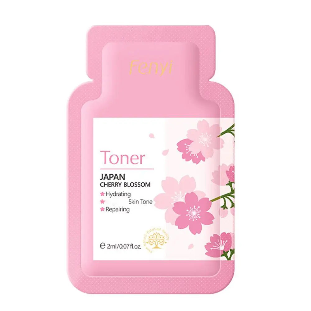 1/5/10Pcs Sakura Facial Toner Moisturizing Firming Skin Soothing Moisturizing Oil Control Hydrating Brightening Face Serum