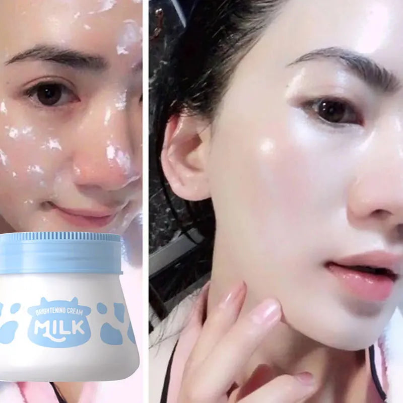 LAIKOU Milk Makeup Cream Brightening Cream 55g Base Brightening Cream