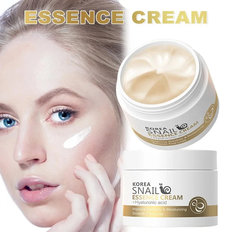 LAIKOU Snail Face Cream Anti-aging Moisturizer Reduce Wrinkle Fine Lines Lifting Firming Nourish Repair Damaged Skin 25g