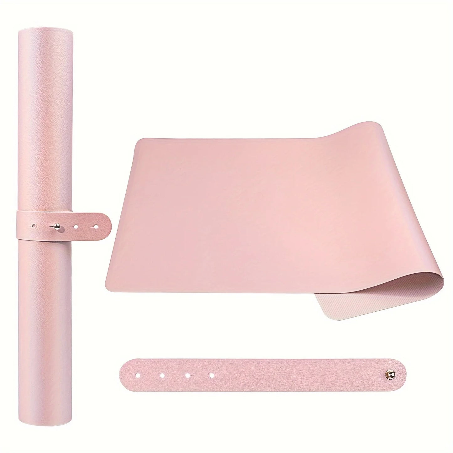 Nail Art Table Mat Foldable Hand Rest Pad For Nail Armrest Cushion Waterproof Scratch Dirt Resistant Leather Studio Desk Mat