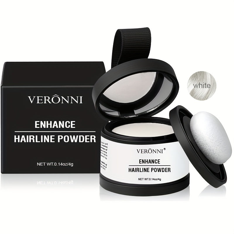 Hairline Shadow Powder, Stain-Proof, Instantly Conceal Hairline And Hair Root, Waterproof Hairline Powder Filler For Natural Look, with plant squalane