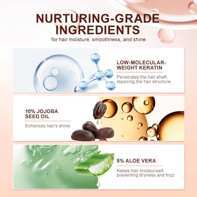 3.38oz Disulfide Bond Reductive Hair Mask, Repairs Damaged Hair, Straightening Smoothing Keratin Submissive Hair Mask Care Product