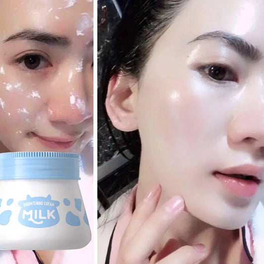 LAIKOU Milk Makeup Cream Brightening Cream 55g Base Brightening Cream