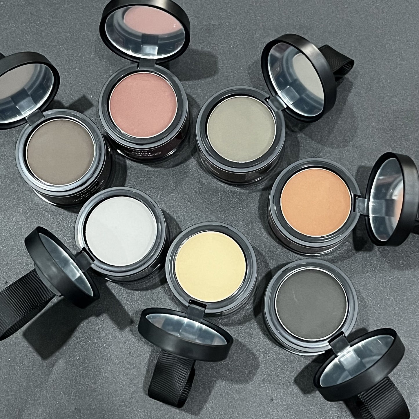 Hairline Shadow Powder, Stain-Proof, Instantly Conceal Hairline And Hair Root, Waterproof Hairline Powder Filler For Natural Look, with plant squalane