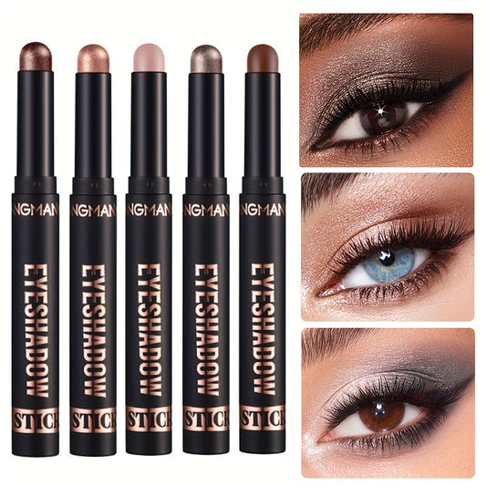 Shadow Pencil Pearlescent Lazy Eyeshadow Pearlescent Matte Natural Long-lasting Waterproof Eyeshadow Stick